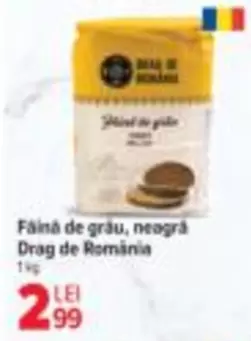Făină de grâu, neagră
