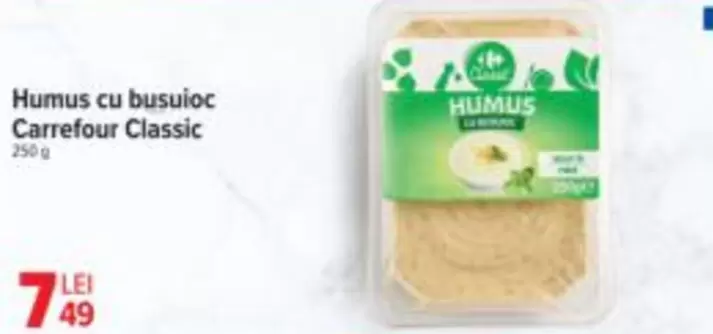 Humus cu busuioc