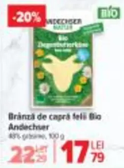 Capra - Brânză de capră feli Bio