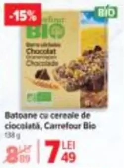 Batoane cu cereale de ciocolată