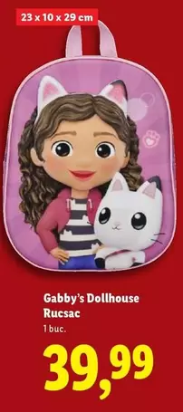 Gabby's Dollhouse Rucsac
