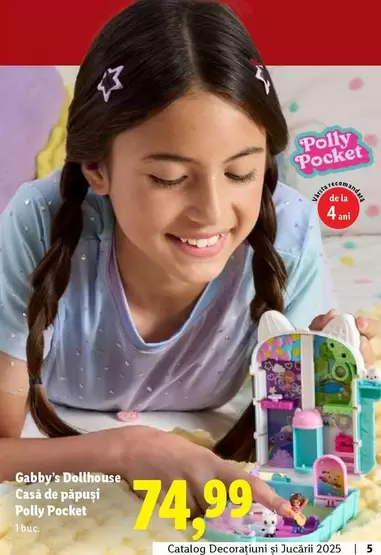 Casă de păpuşi Polly Pocket