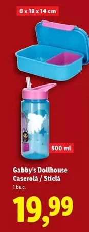 Gabby's Dollhouse Caserolá / Sticlá