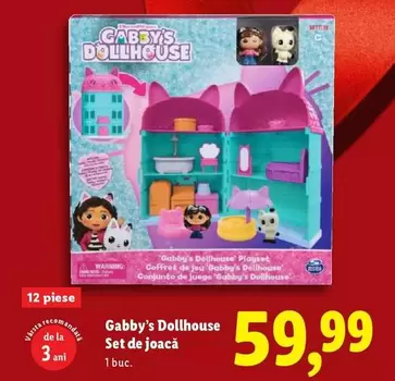 Gabby's Dollhouse Set de joacă