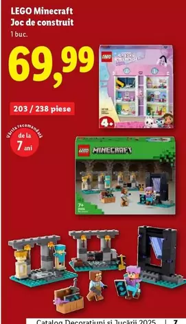 Lego - Minecraft Joc de construit