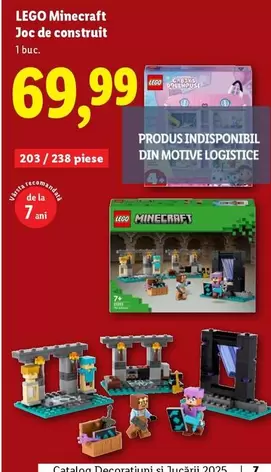Lego - Minecraft Joc de construit