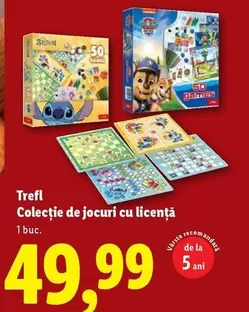 Colecție de jocuri cu licență