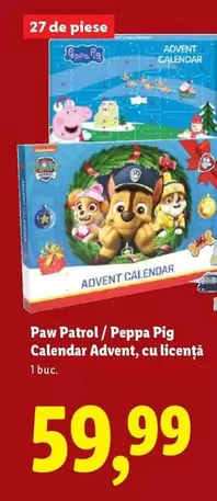 Peppa Pig - Calendar Advent