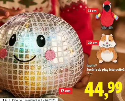 Jucarie de plus interactiva