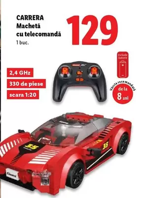 Machetă cu telecomandă