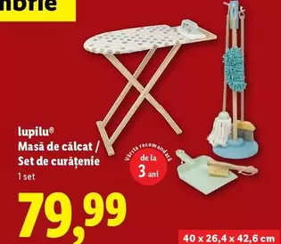 Masă de călcat / Set de curățenie