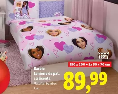 Barbie - Lenjerie de pat