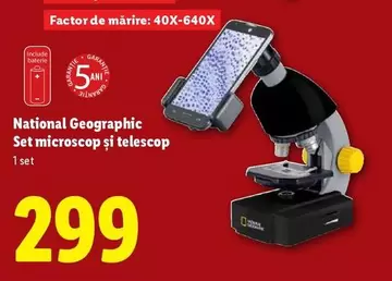 Set microscop și telescop