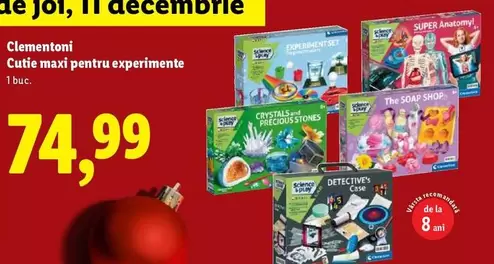 Cutie maxi pentru experimente