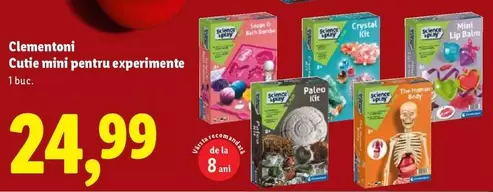 Cutie mini pentru experimente