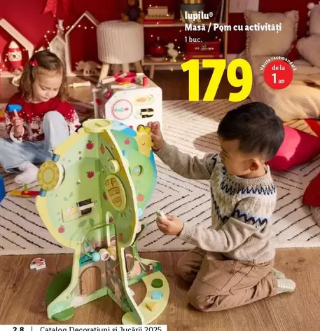 Masă / Pom cu activități