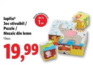 Joc stivuibil/ Puzzle / Mozaic din lemn