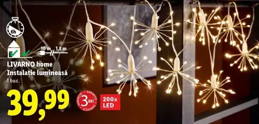 Instalație luminoasă