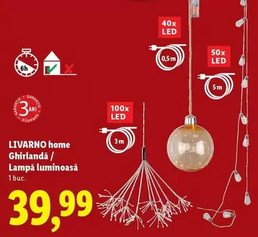 Ghirlanda / Lampă luminoasă