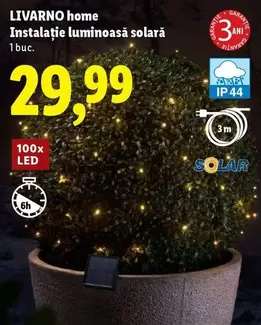 Instalație luminoasă solară