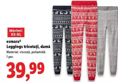 Leggings tricotați, damă