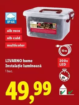 Alb - Instalaţie luminoasă