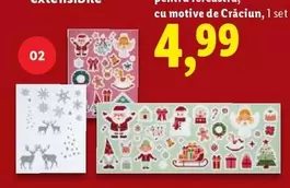 pentru fereastră, cu motive de Crăciun