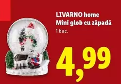 Mini glob cu zăpadă