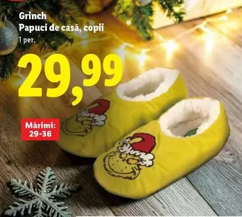 Papuci de casă, copii