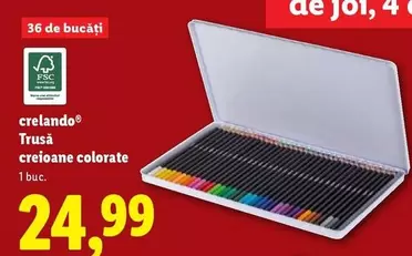 Trusă creioane colorate