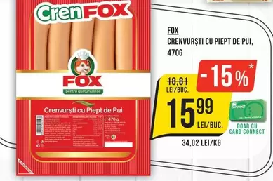 CRENVURSTI CU PIEPT DE PUI