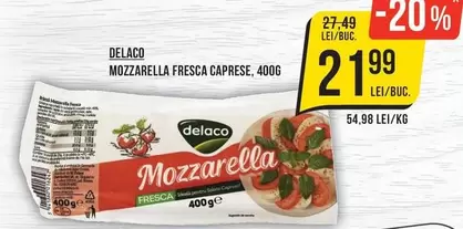 MOZZARELLA FRESCA CAPRESE