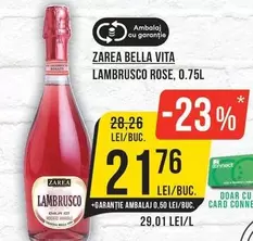 Zarea - LAMBRUSCO ROSE