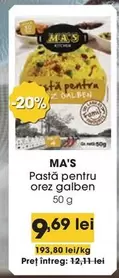 Pastă pentru orez galben