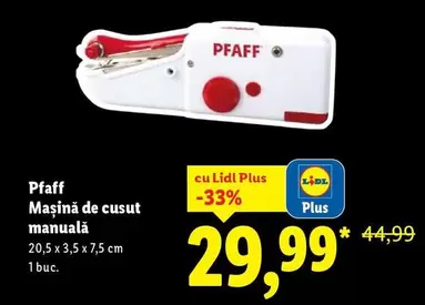 Maşină de cusut manuală