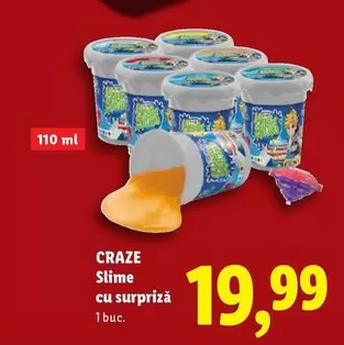 Slime cu surpriză