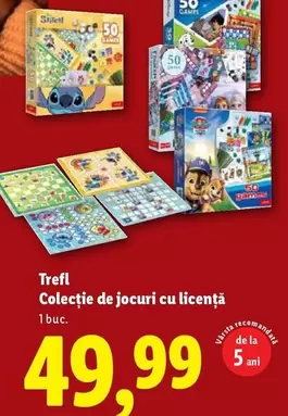 Colecție de jocuri cu licență