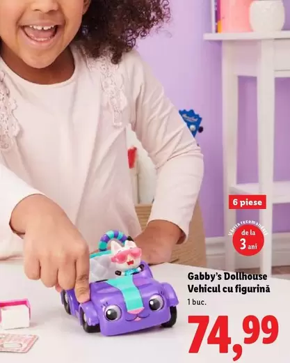 Gabby's Dollhouse Vehicul cu figurină