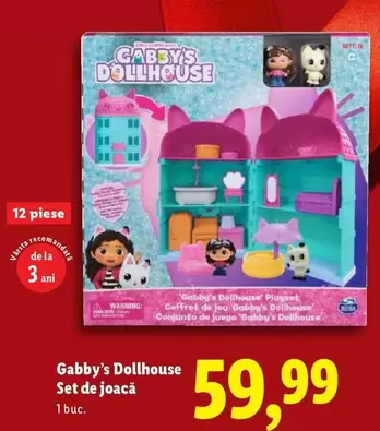 Gabby's Dollhouse Set de joacă