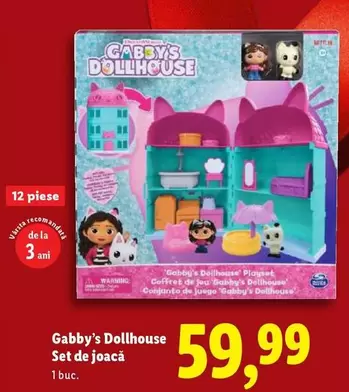 Gabby's Dollhouse Set de joacă
