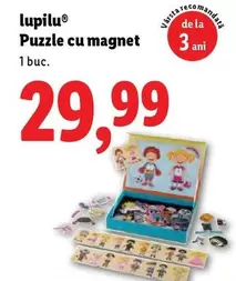 Puzzle cu magnet