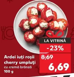 Ardei iuţi roşii cherry umpluţi