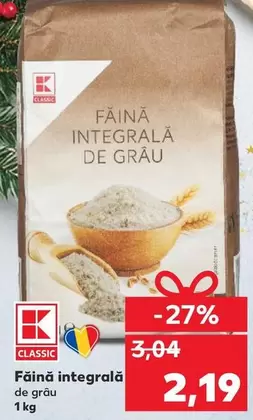 Făină integrală