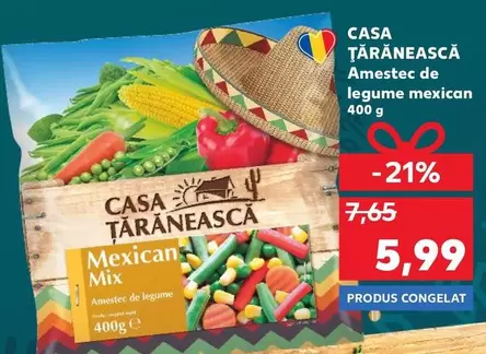 Amestec de legume mexican