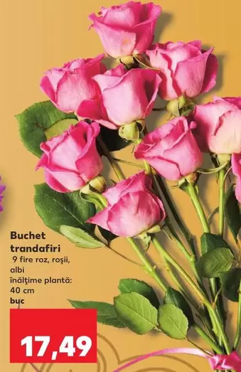 Buchet trandafiri