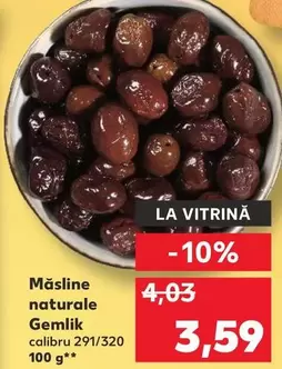 Măsline naturale Gemlik