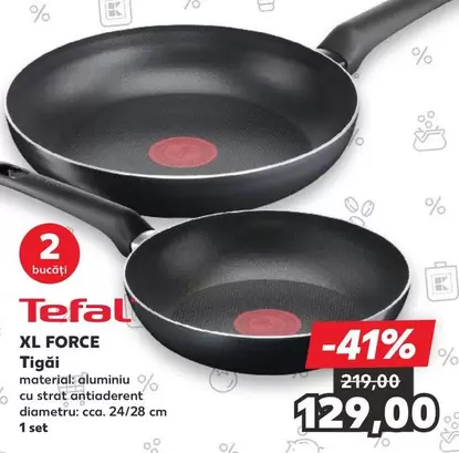 Tefal - XL FORCE Tigăi
