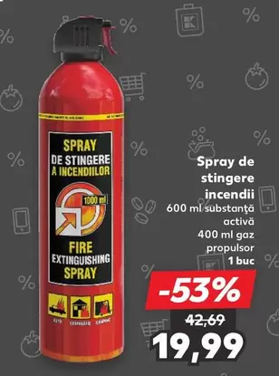 Spray de stingere incendii