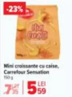 Mini croissante cu caise