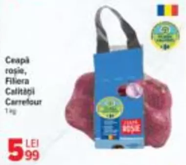 Ceapă roșie, Filiera Calității Carrefour